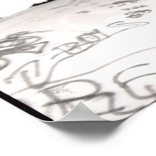 Flying Skater Boy Poster (Ecke)