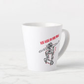 Flying Skater machen Halbair-Skateboarding Milchtasse (Rechte Ecke)