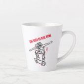 Flying Skater machen Halbair-Skateboarding Milchtasse (Rechts)
