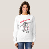Flying Skater machen Halbair-Skateboarding Sweatshirt (Vorne ganz)