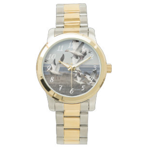 Flying Snow Gese Armbanduhr