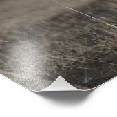 Flying Snow Gese Fotodruck (Ecke)