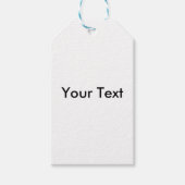 Flying Snow Gese Geschenkanhänger (Vorderseite)