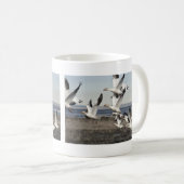 Flying Snow Gese Kaffeetasse (VorderseiteRechts)