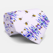 Flying Spring Bee Neck Tie Krawatte (Gerollt)