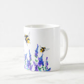 Flying Spring Bees Flying Coffee Tasse (VorderseiteRechts)