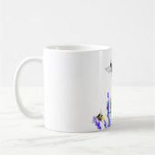 Flying Spring Bees Flying Coffee Tasse (Links)