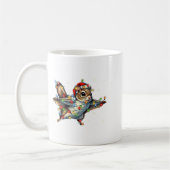 Flying Squirrel Christmas Lights Tee Merry Squirre Kaffeetasse (Links)