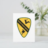 Flying Squirrel First Air Kavallerie Insignien Postkarte (Stehend Vorderseite)