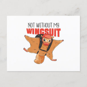FLYING SQUIRREL FUNNY POSTKARTE