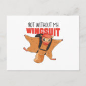 FLYING SQUIRREL FUNNY POSTKARTE (Vorderseite)