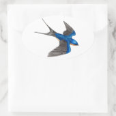 Flying Stall Swallow Sticker (Tasche)