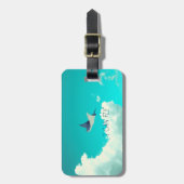 Flying Stingray Gepäckanhänger (Vorderseite vertikal)