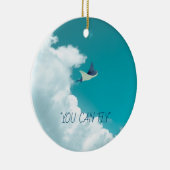 Flying Stingray Keramik Ornament (Rechts)