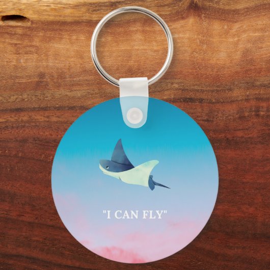 Flying Stingray Schlüsselanhänger (Vorderseite)