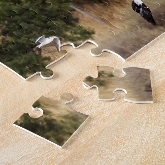 Flying Storks, Jigsaw Puzzle (Seite)