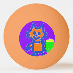 Flying Süssen Popcorn Anime Ping Pong Ball Tischtennisball