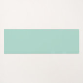 Flying Swallow Aqua Blue Individuelle Name Yogamatte (Rückseite (Horizontal))