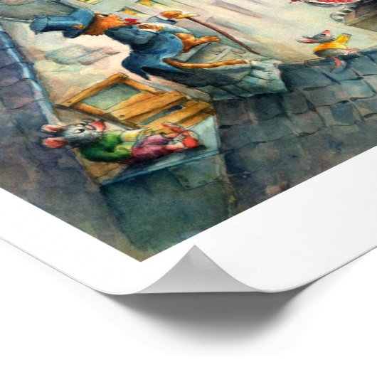 Flying Tepet Childrens Poster (Ecke)