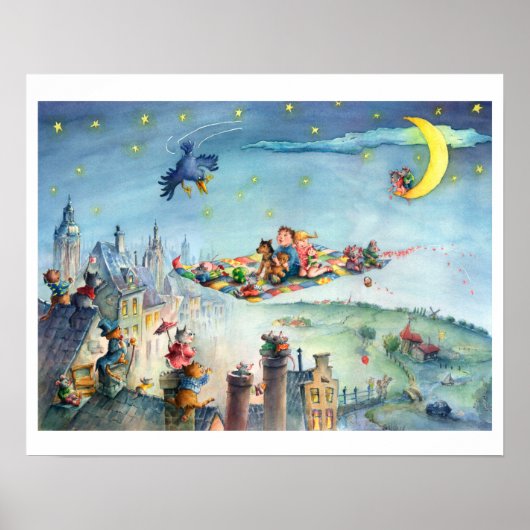 Flying Tepet Childrens Poster (Vorne)