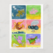 Flying Things... Postkarte (Vorderseite)