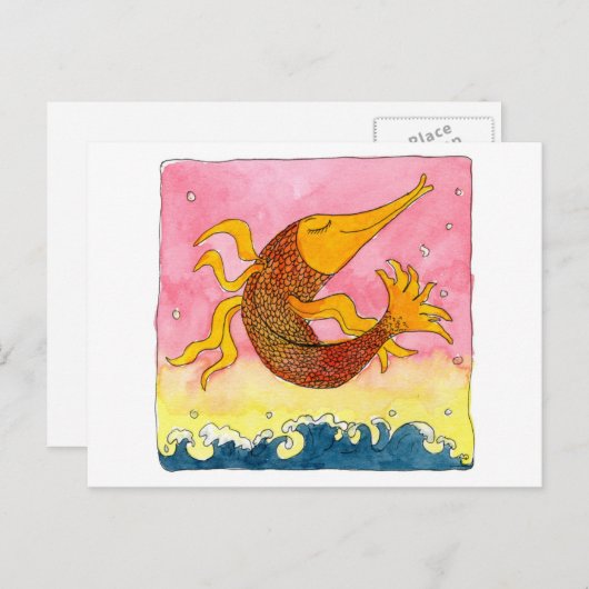 Flying Things... Postkarte (Vorne/Hinten)