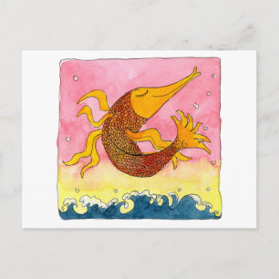 Flying Things... Postkarte