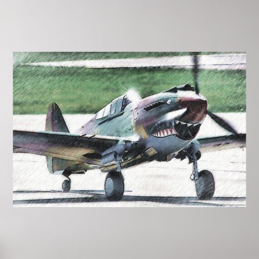 Flying Tiger - AVG Poster (Vorne)