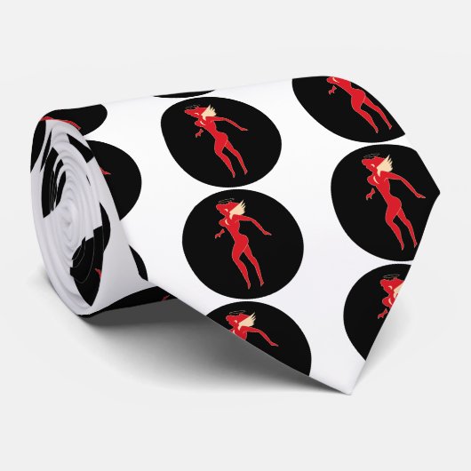 Flying Tigers Hells Angel Krawatte (Gerollt)