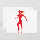 Flying Tigers - Hell's Angel Postkarte (Vorne/Hinten)