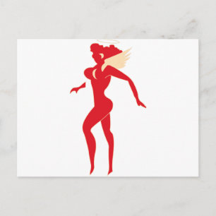 Flying Tigers - Hell's Angel Postkarte