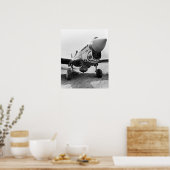 Flying Tigers P-40 Warhawk, 1941. Vintages Foto Poster (Küche)