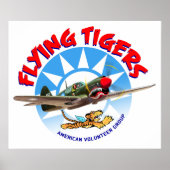 Flying Tigers Poster (Vorne)