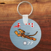 Flying Tigers WWII Nose Art Schlüsselanhänger (Vorderseite)