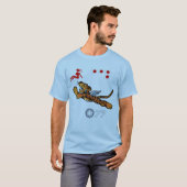 Flying Tigers WWII Nose Art T-Shirt (Vorne ganz)