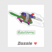 Flying Tortoise Aufkleber (Blatt)