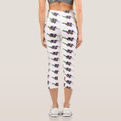 Flying Tortoise Capri Leggings (Rückseite)