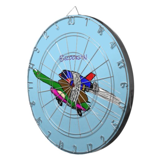 Flying Tortoise Dartscheibe (Vorderseite rechts)