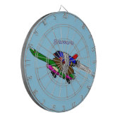 Flying Tortoise Dartscheibe (Vorderseite Links)