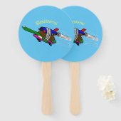 Flying Tortoise Fächer (Vorne und Hinten)