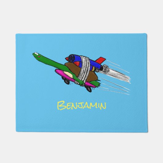 Flying Tortoise Fußmatte (Vorderseite)