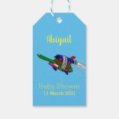 Flying Tortoise Geschenkanhänger (Rückseite)
