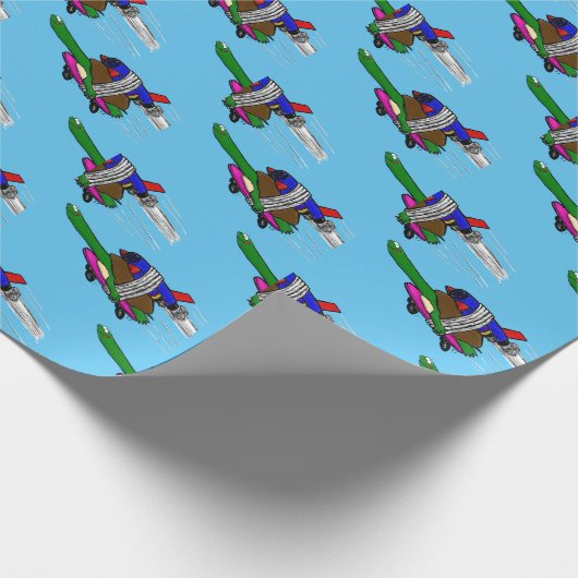 Flying Tortoise Geschenkpapier (Ecke)