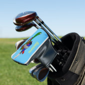 Flying Tortoise Golf Headcover (In Situ)