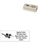 Flying Tortoise Gummistempel (Stempel)