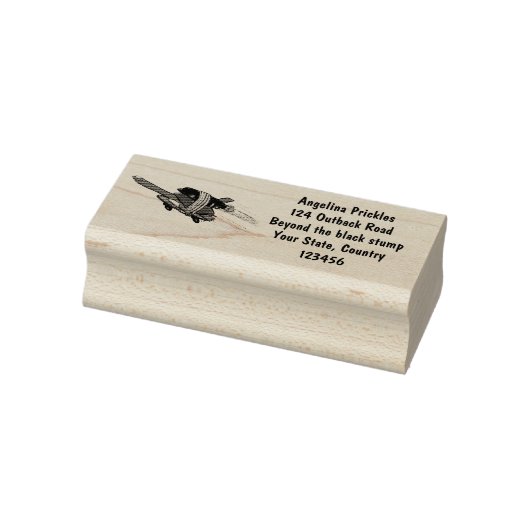 Flying Tortoise Gummistempel (Stempel)