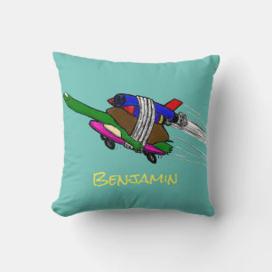 Flying Tortoise Kissen