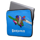 Flying Tortoise Laptopschutzhülle (Vorderseite Links)