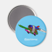 Flying tortoise magnet (Vorderseite/Rückseite)