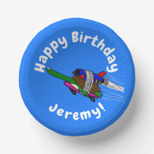 Flying Tortoise Pappteller